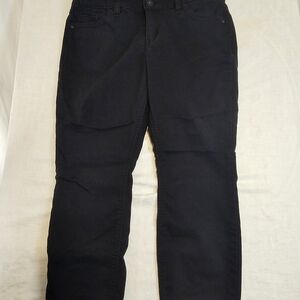 Liz Claiborne Petite Black Jeans Size 12PS
